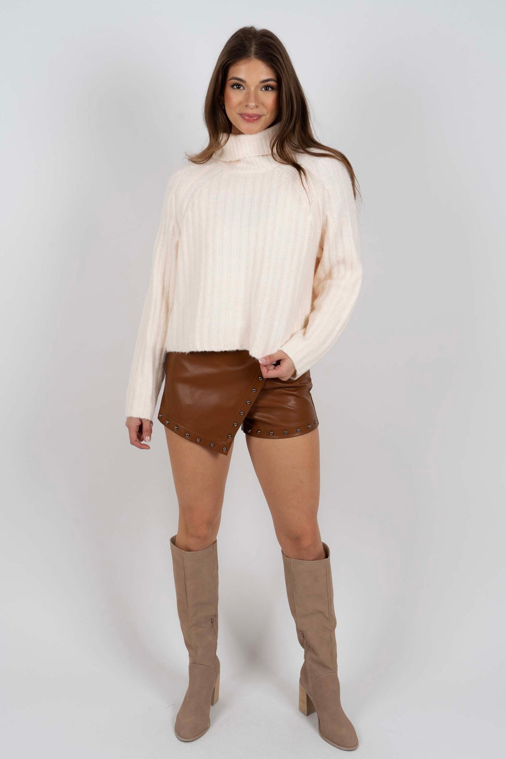 Secrets Out Sweater Blushing