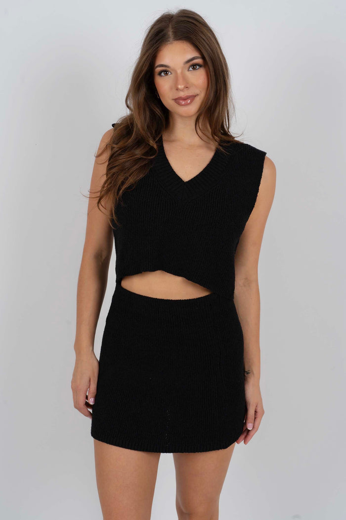 Sweet Truth Two Piece Set (Black)