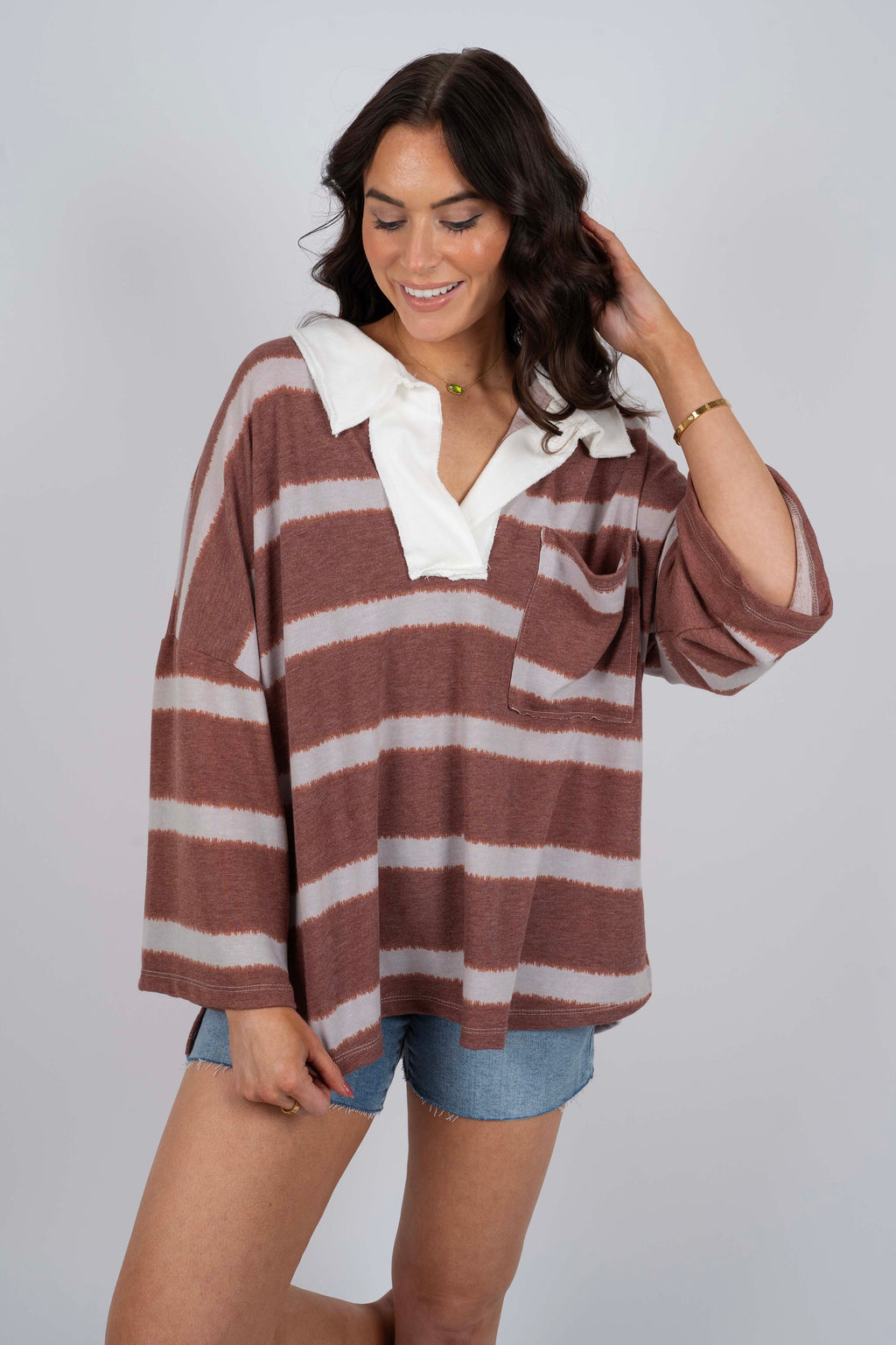 Past And Present Top Blushing