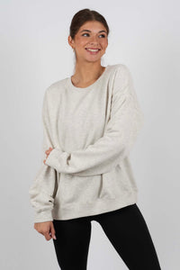 Just My Type Pullover (Oatmeal)