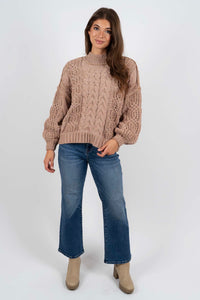Days To Remember Sweater (Mocha Beige)
