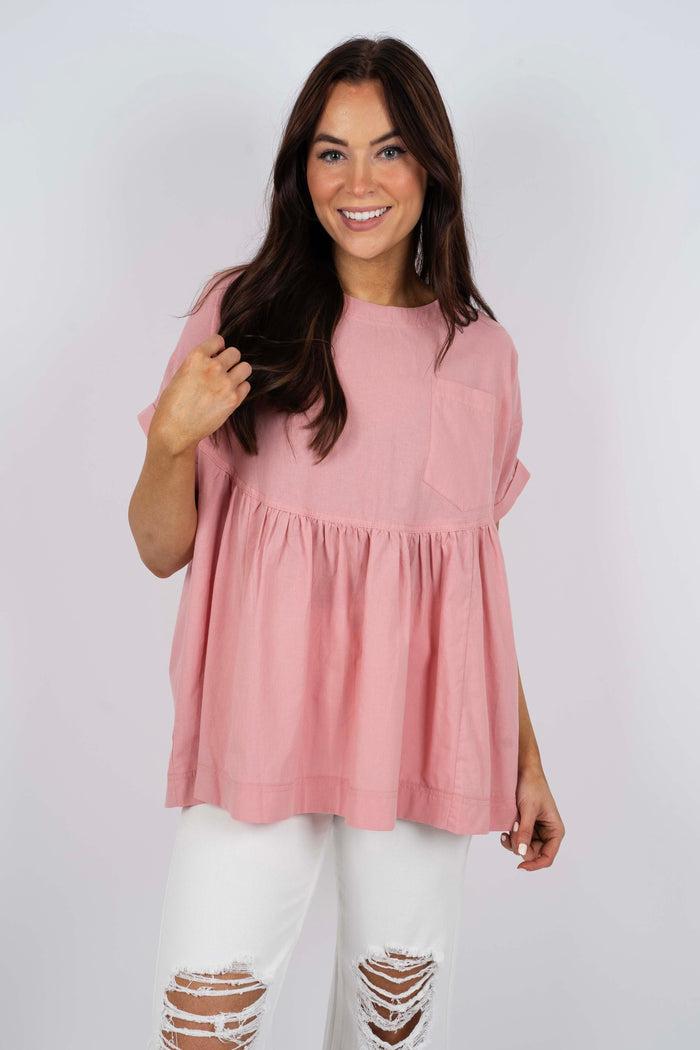 Claire Top (Pink)