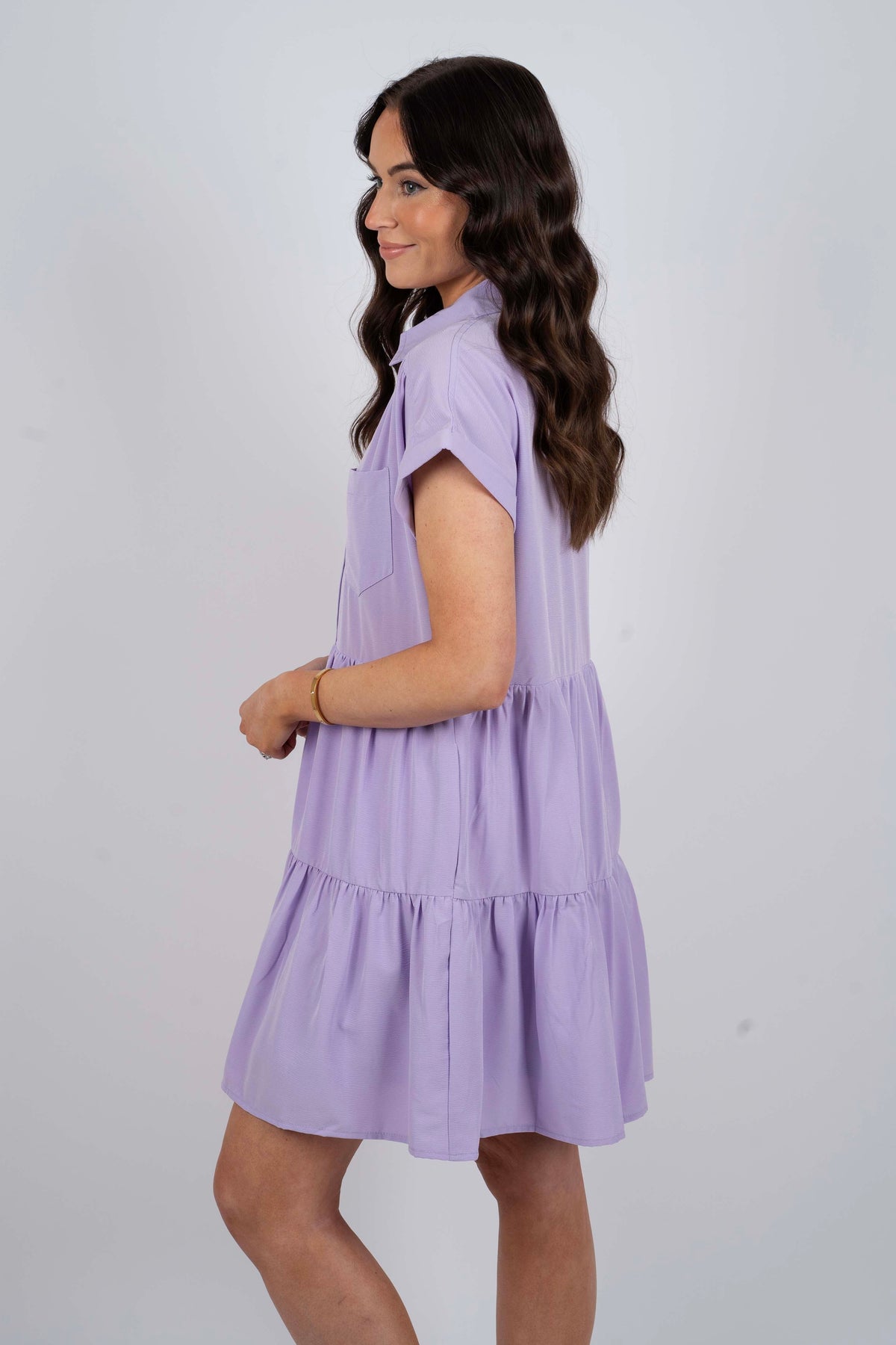 Follow You Around Dress (Lavender)