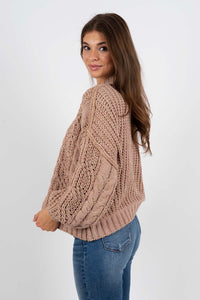Days To Remember Sweater (Mocha Beige)
