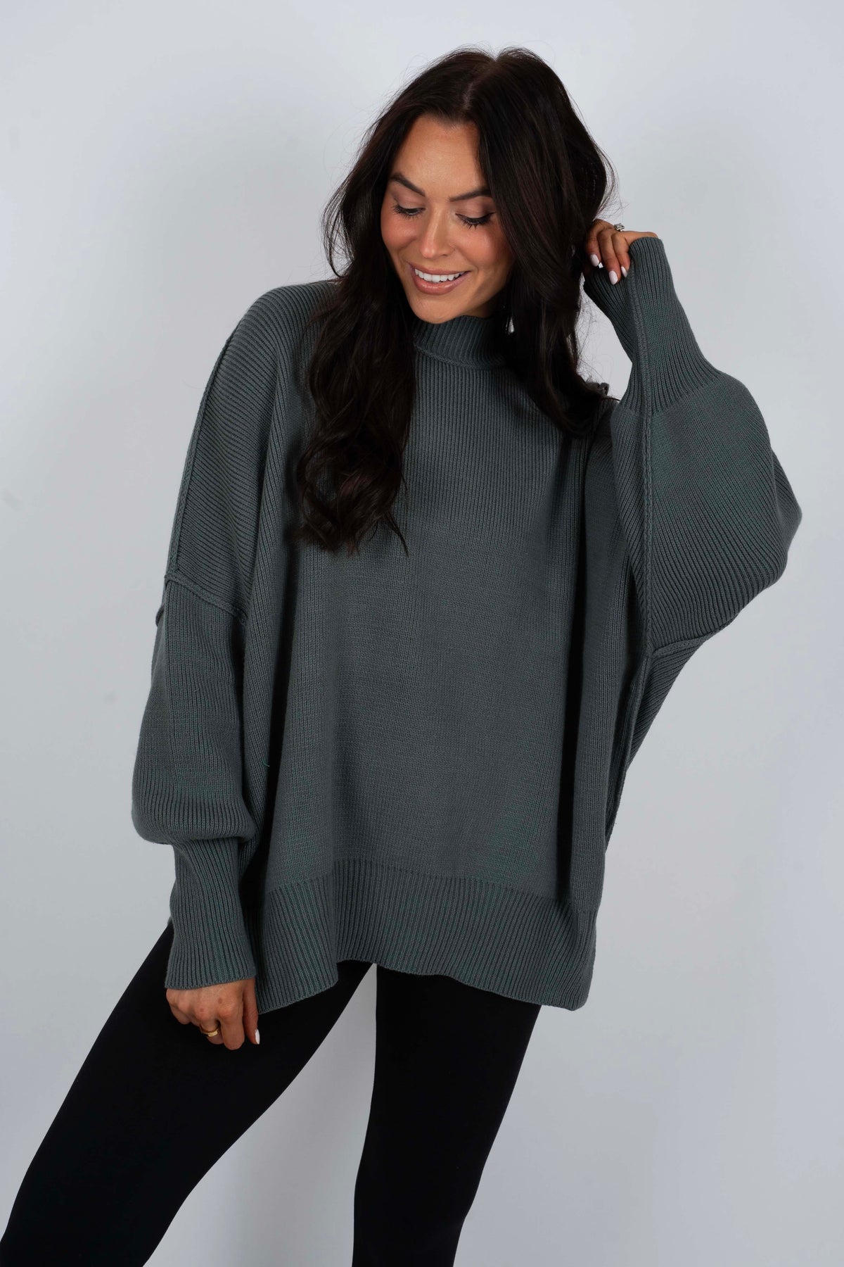 Best Days Ahead Sweater (Ash Jade)