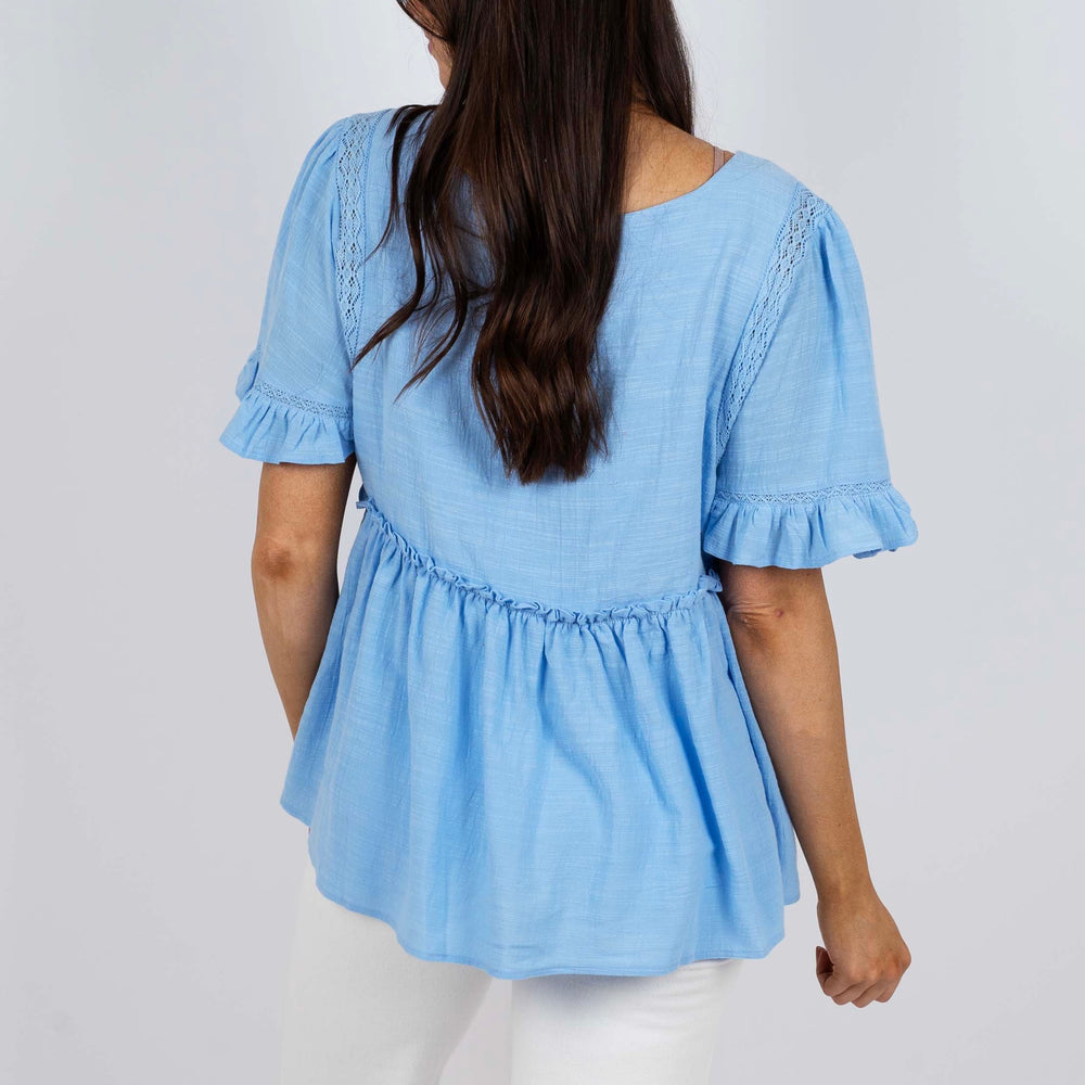 
                      
                        Truly Yours Top (Peri Blue)
                      
                    