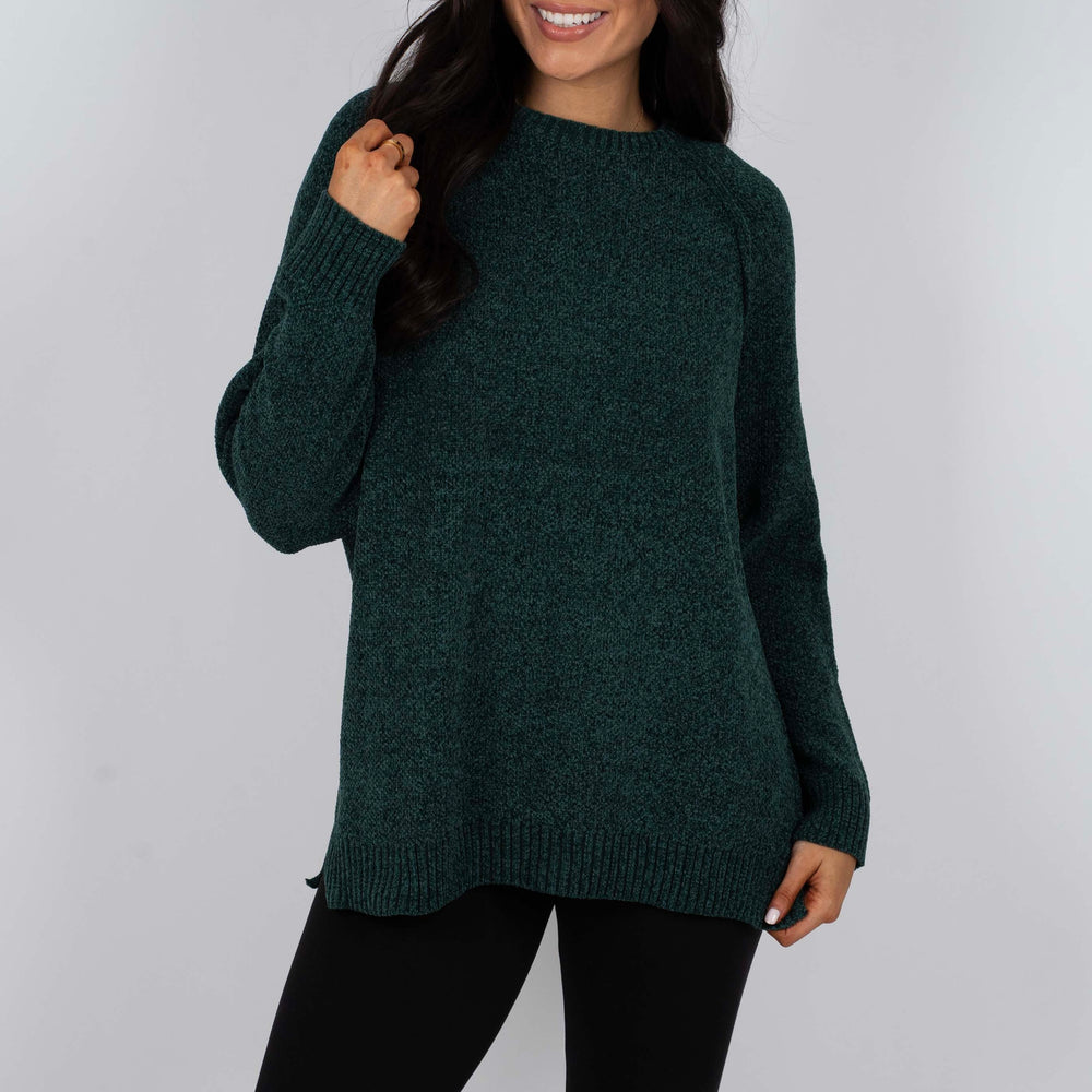 Keep It Going Sweater (Dark Green)