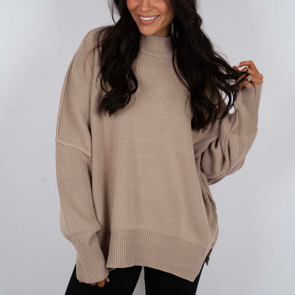 Best Days Ahead Sweater (Ash Mocha)