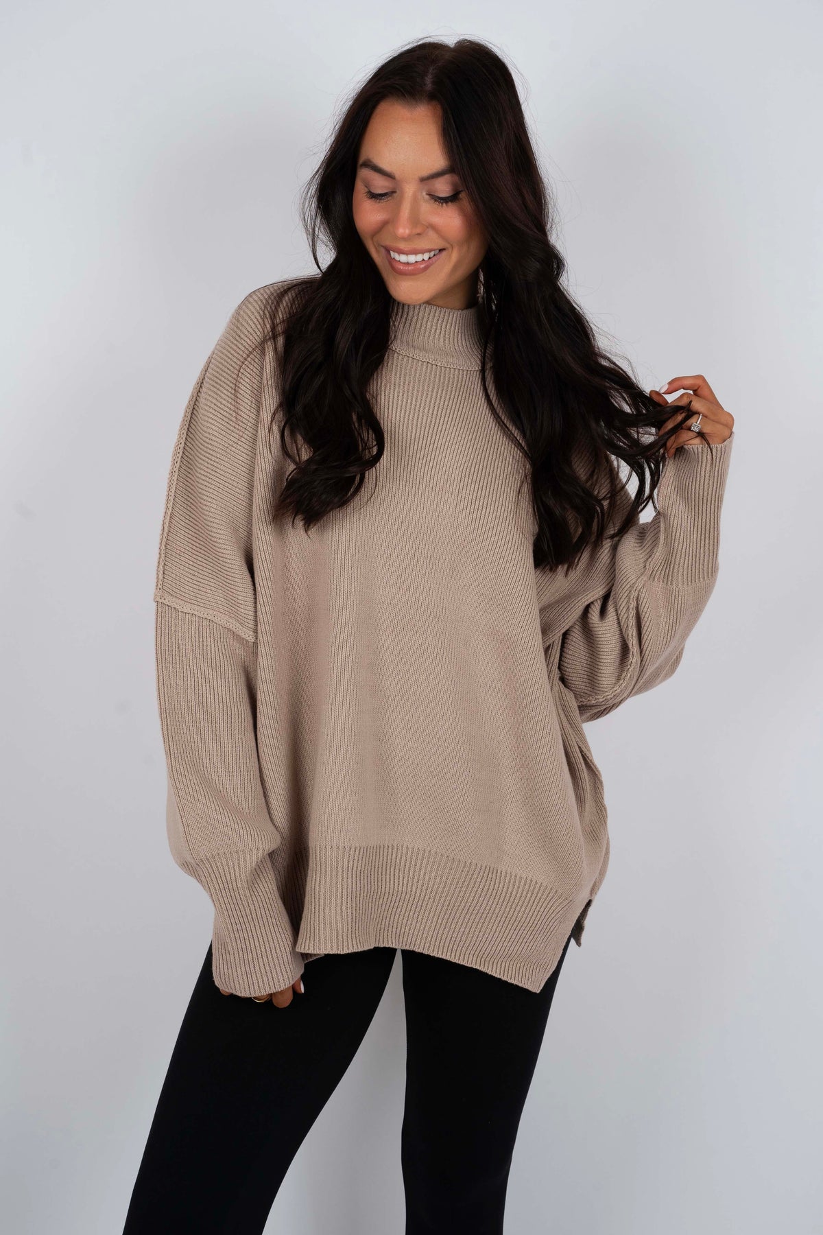 Best Days Ahead Sweater (Ash Mocha)