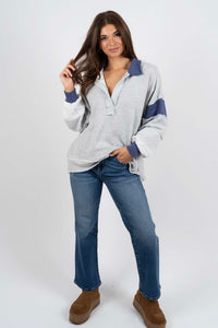 Running On Dreams Top (Navy)