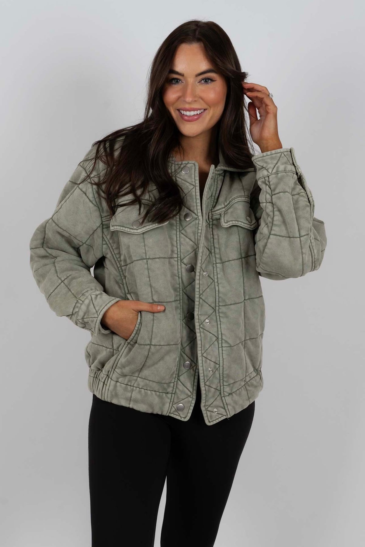 Good Impression Jacket (Olive)