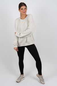 Just My Type Pullover (Oatmeal)