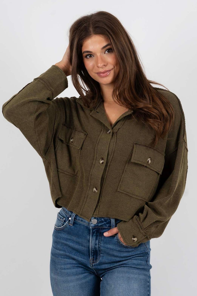 Seen It All Top (Olive)