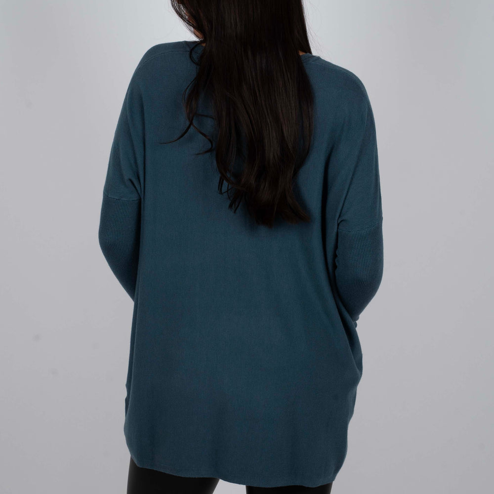 
                      
                        Totally Smitten Sweater (Teal)
                      
                    