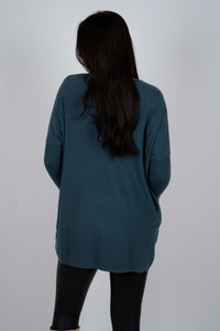 Totally Smitten Sweater (Teal)