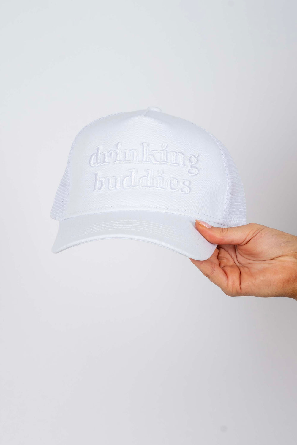 Drinking Buddies Hat (White)