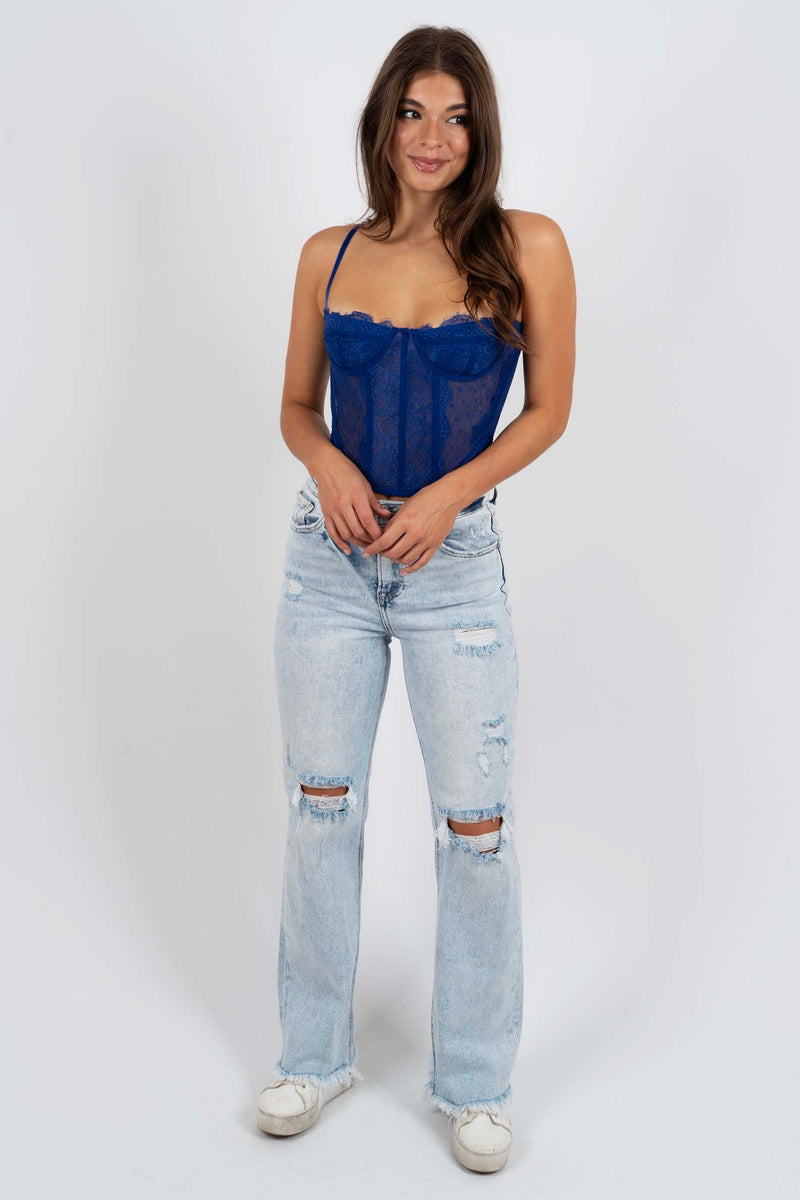 Your Imagination Top (Cobalt)
