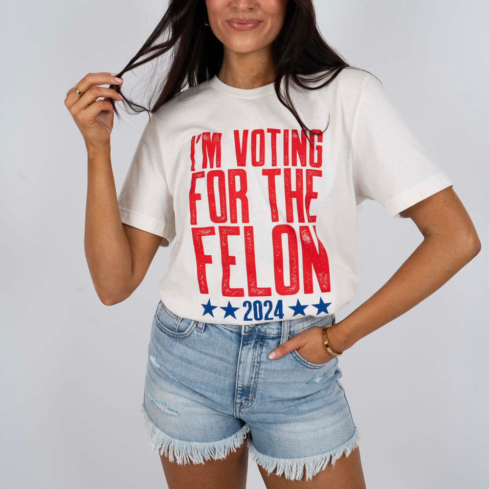 
                      
                        Stacked Words Felon Graphic Tee
                      
                    