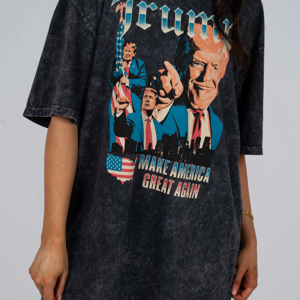 
                      
                        Vintage Trump Graphic Tee
                      
                    