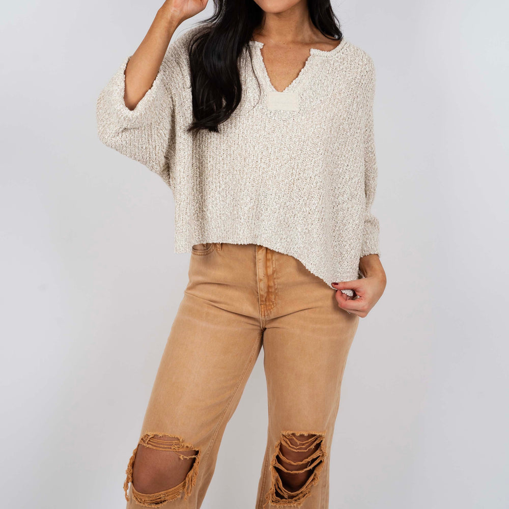 Cherish You Sweater (Sand Beige)