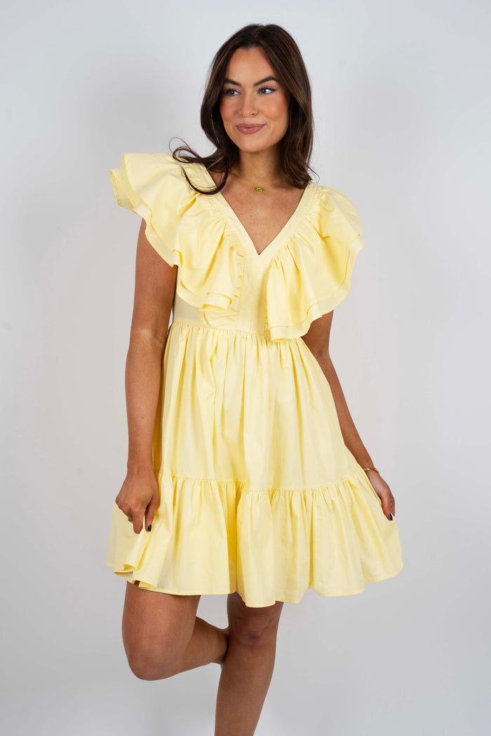 In My Dreams Dress (Light Yellow)