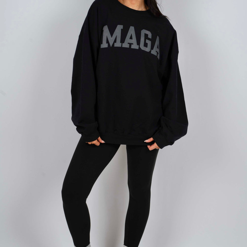 
                      
                        Dark MAGA Sweatshirt
                      
                    