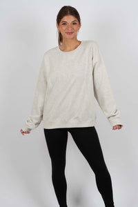 Just My Type Pullover (Oatmeal)