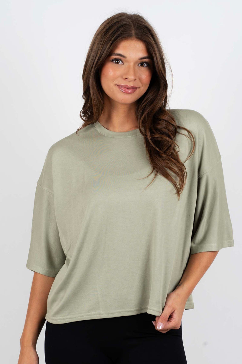 Make Life Easier Top (Sage)