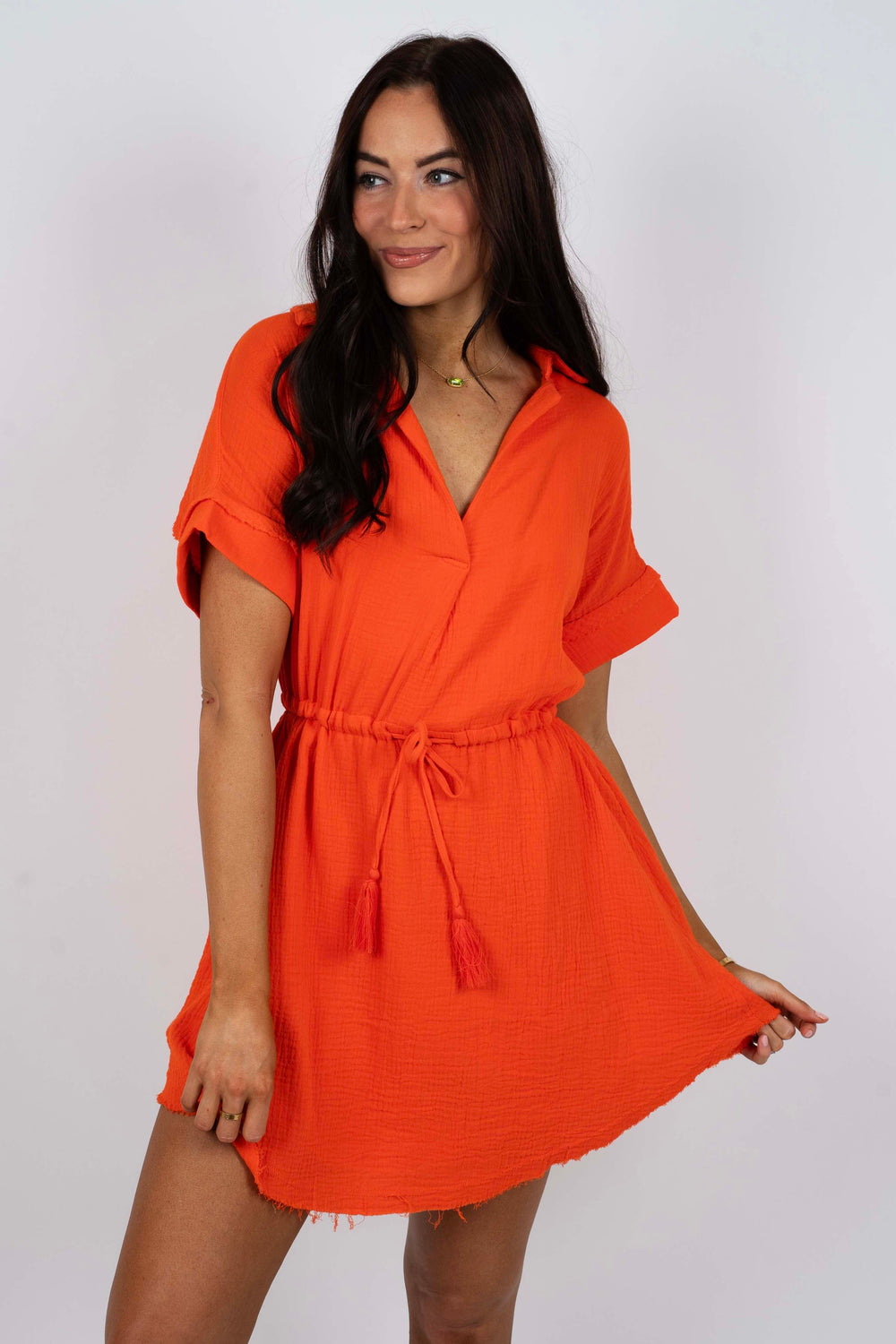 Forever Memories Dress (Orange)