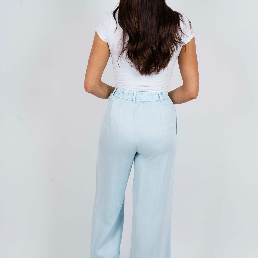 
                      
                        High Stakes Wide Leg Pants (Powder Blue)
                      
                    