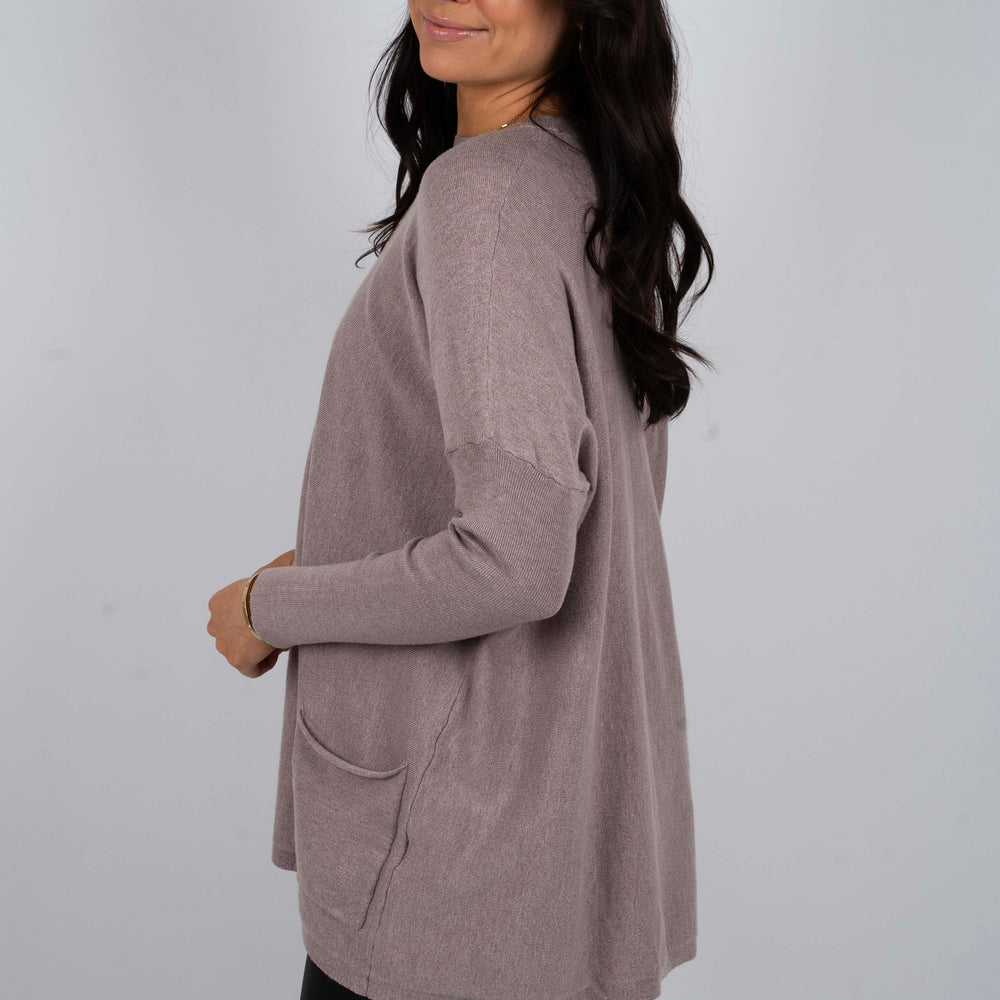 
                  
                    Totally Smitten Sweater (New Warm Grey)
                  
                