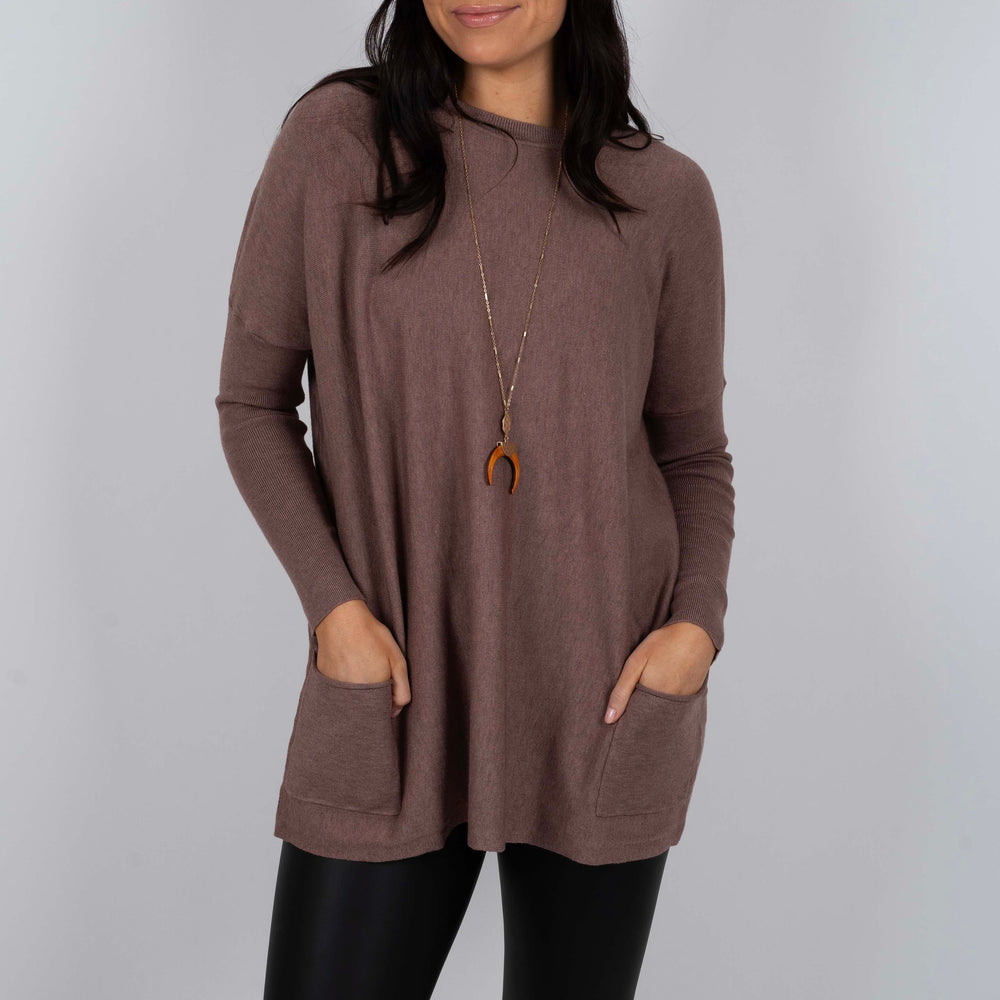 Totally Smitten Sweater (Fawn)