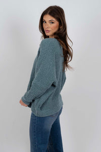 Can't Get Any Better Sweater (Teal Green)