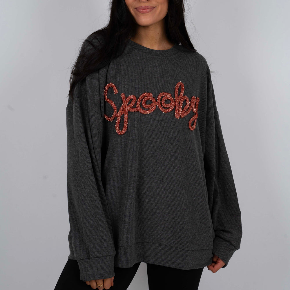 Spooky Tinsel Sweater