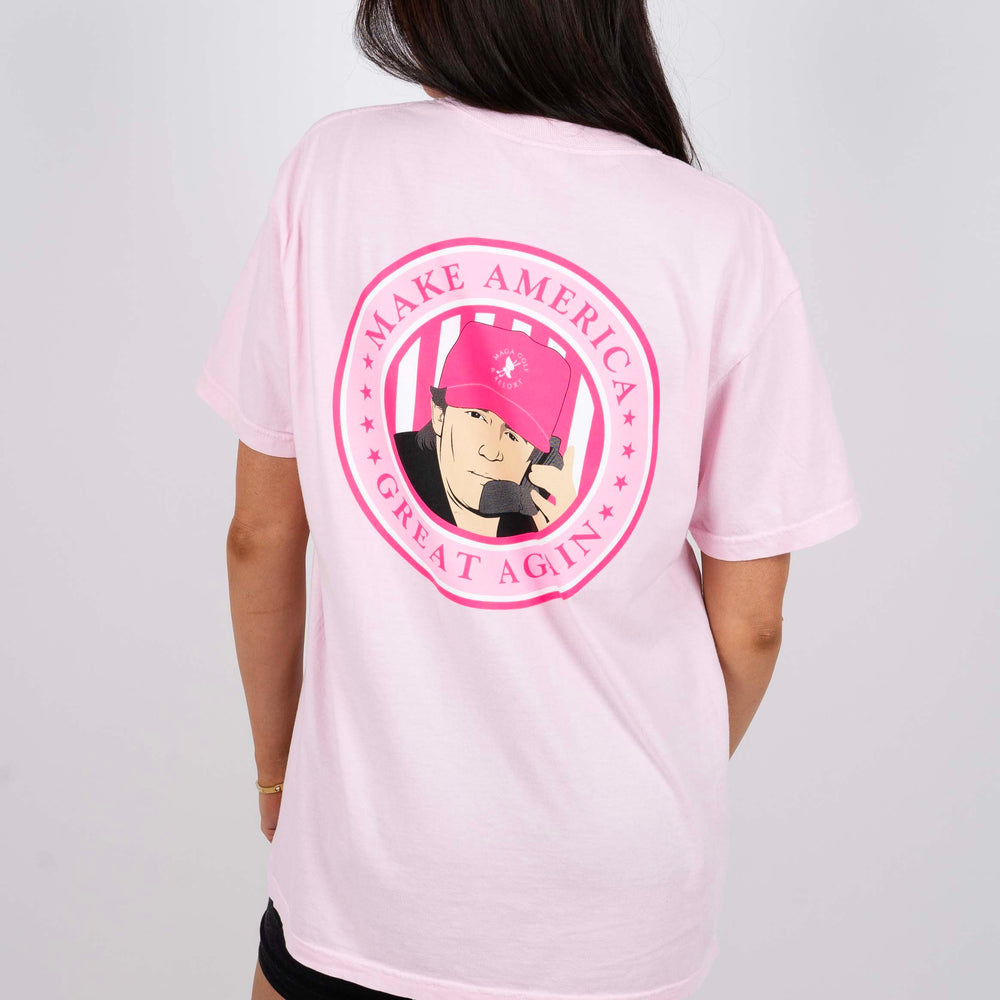 
                      
                        MAGA Girl Comfort Colors Tee (Pink On Pink)
                      
                    