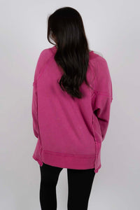 Without A Trace Top (Magenta)