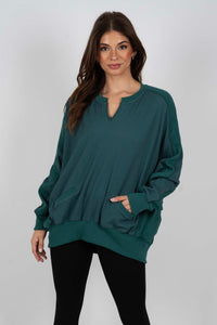 Came So Far Pullover (Teal)