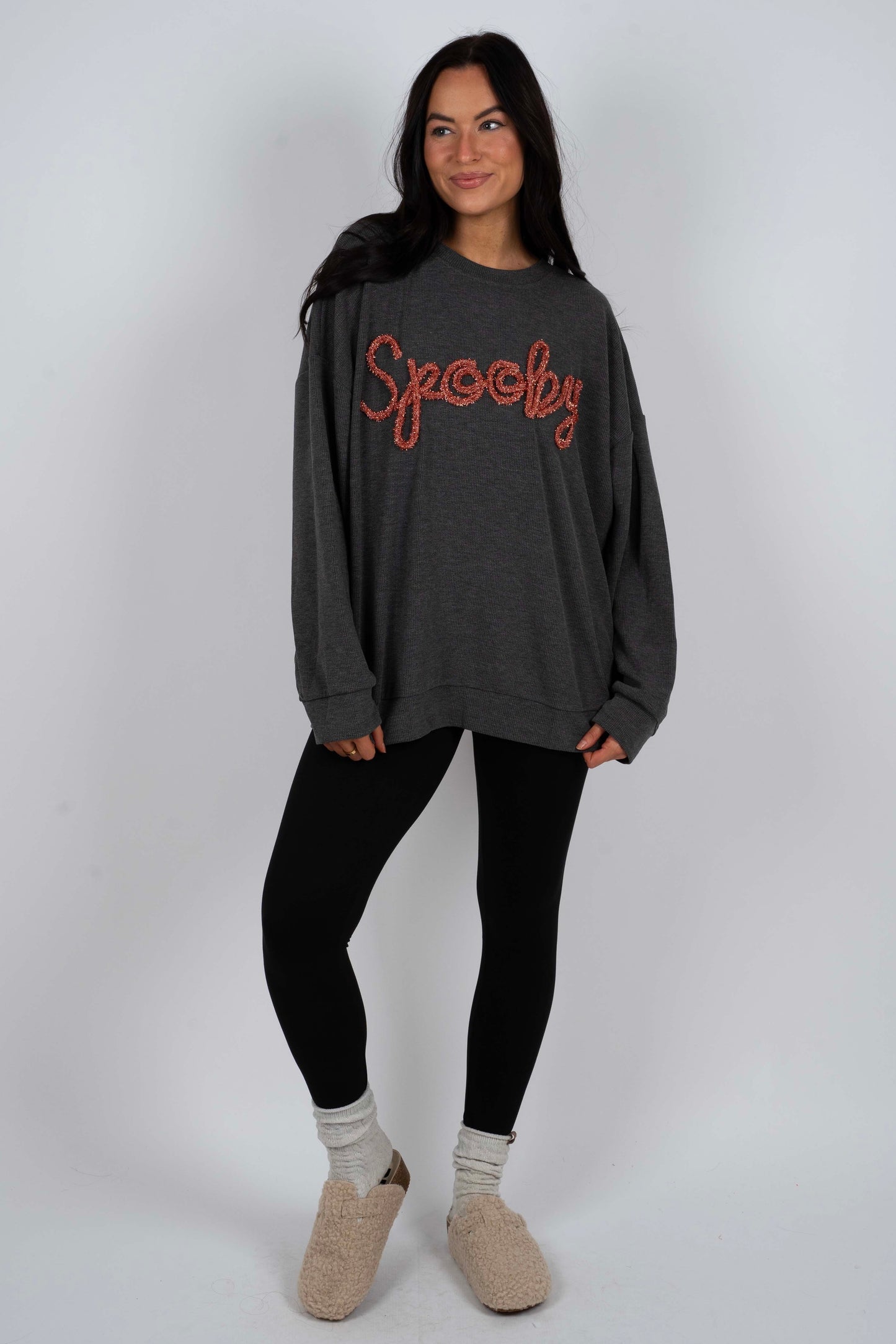 Spooky Tinsel Sweater