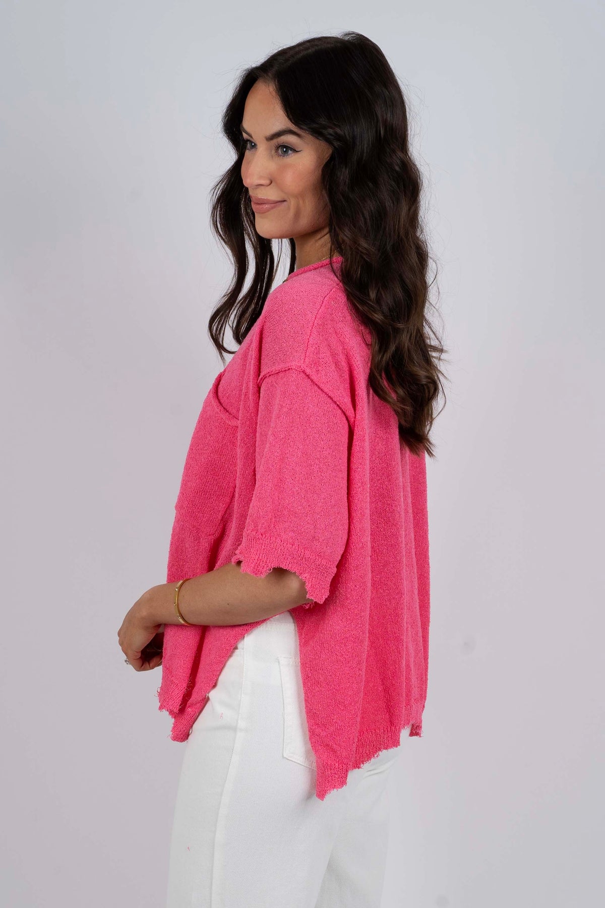 Spring Into Step Sweater (Pink)