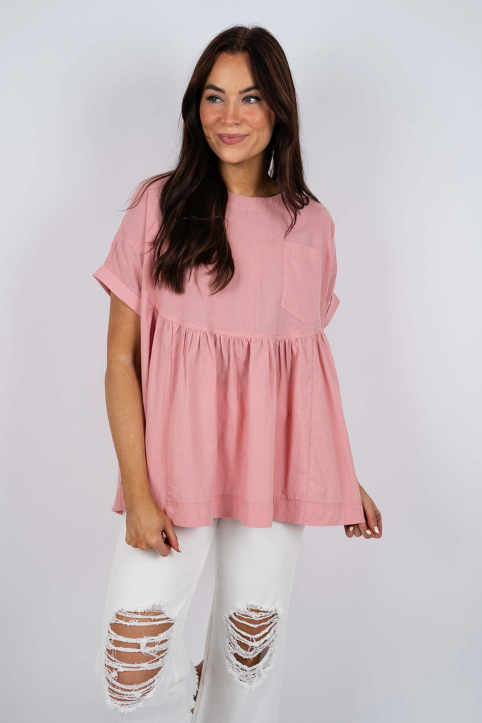 Claire Top (Pink)