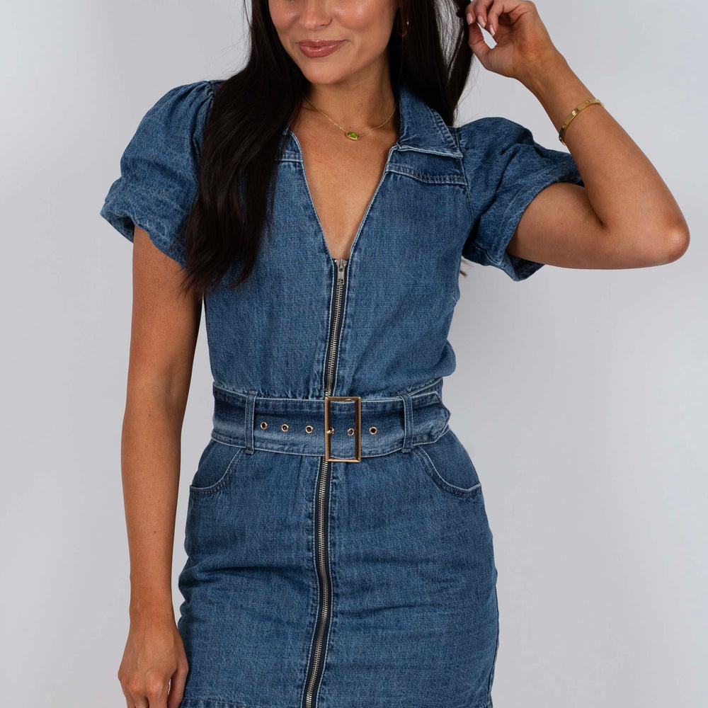 Forever Wild Denim Dress