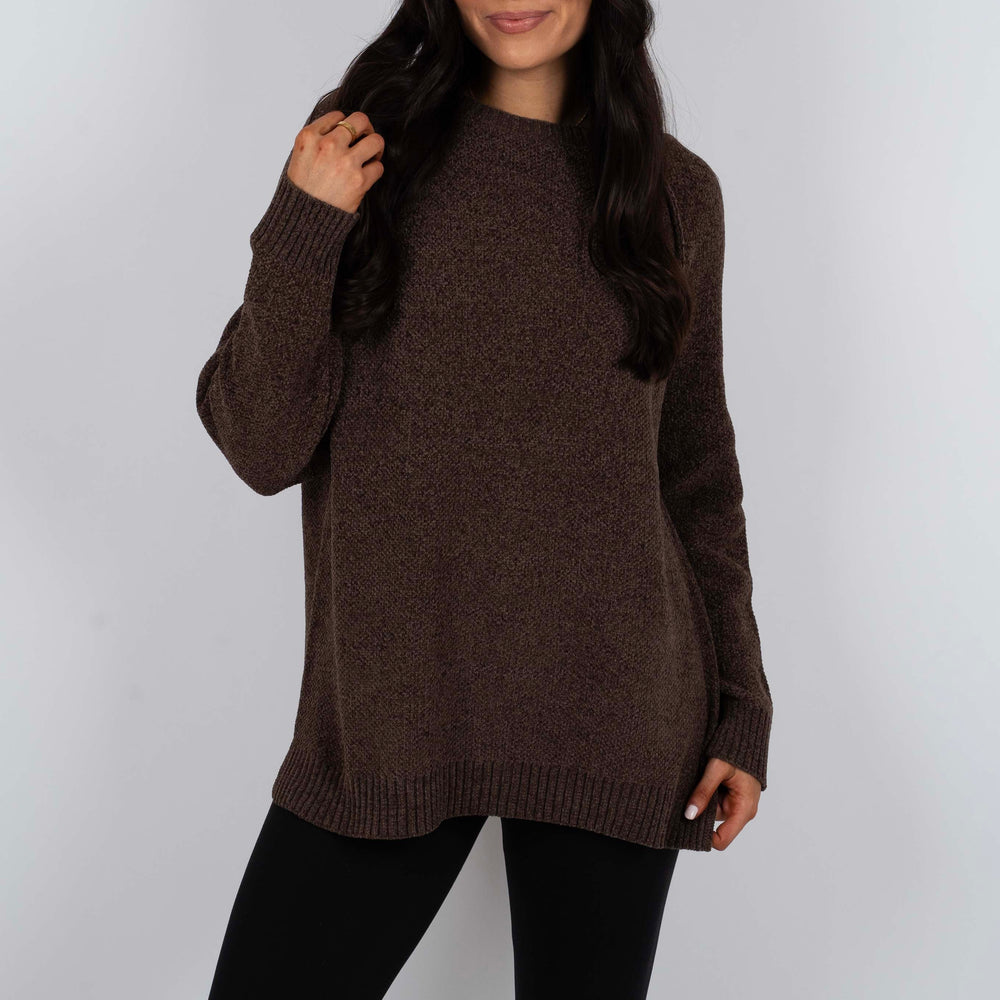 Keep It Going Sweater (Brown)