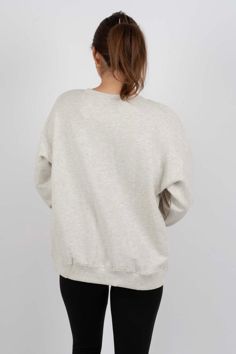 Just My Type Pullover (Oatmeal)