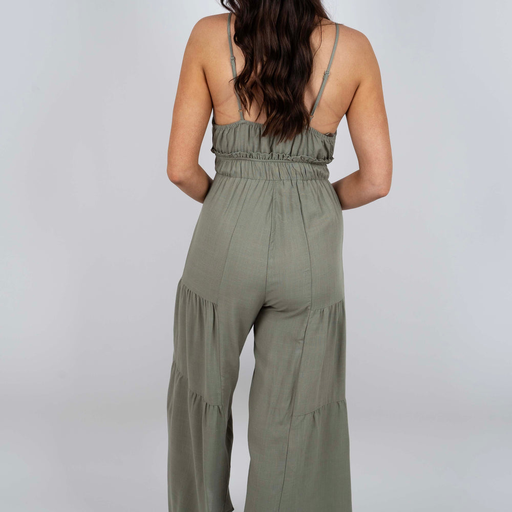 
                      
                        Think About You Jumpsuit (Sage)
                      
                    