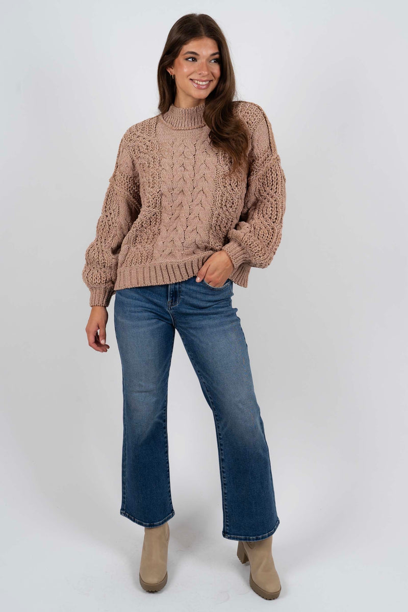 Days To Remember Sweater (Mocha Beige)