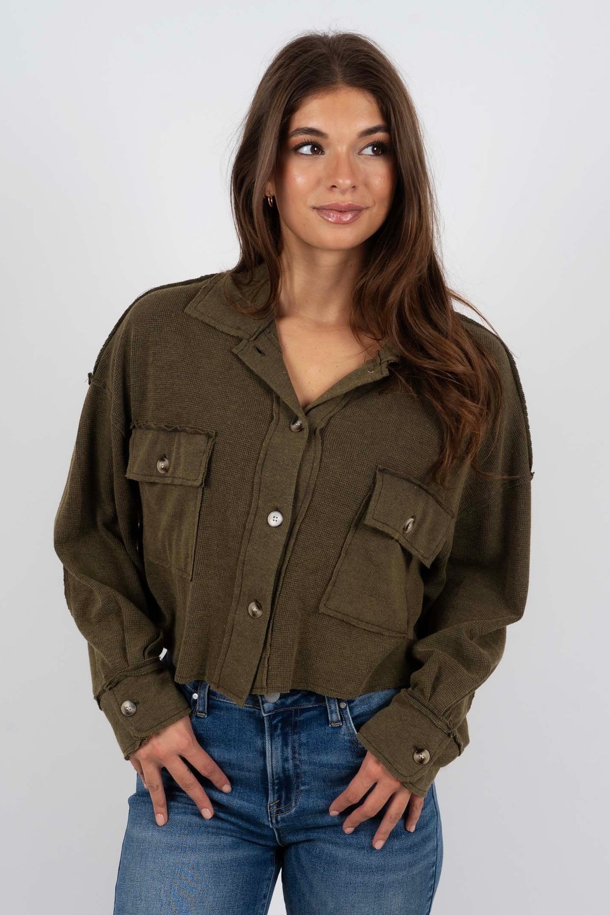 Seen It All Top (Olive)