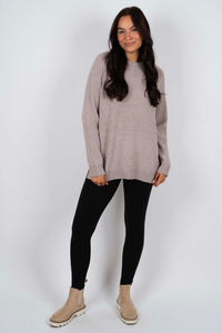 Keep It Going Sweater (Mocha)