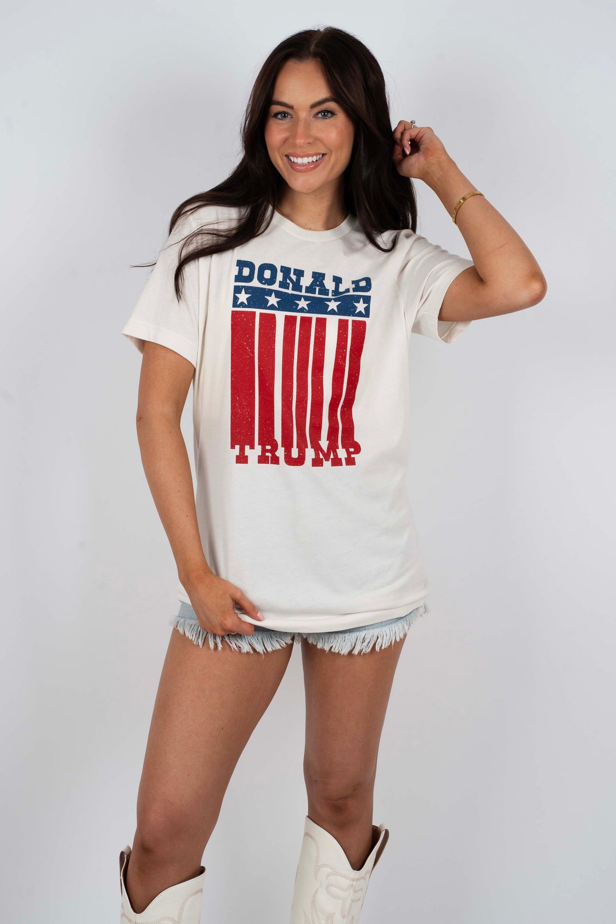 Donald Trump Flag Graphic Tee