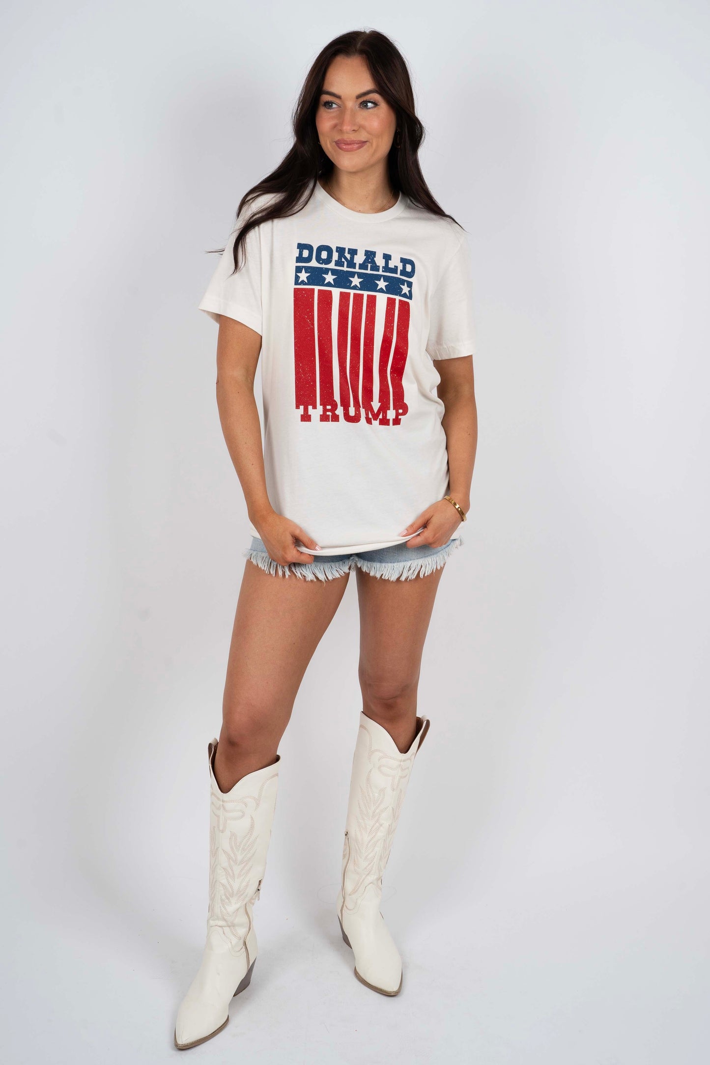 Donald Trump Flag Graphic Tee