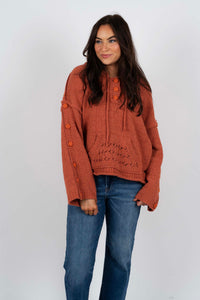 Change Your Mind Sweater (Burnt Orange)